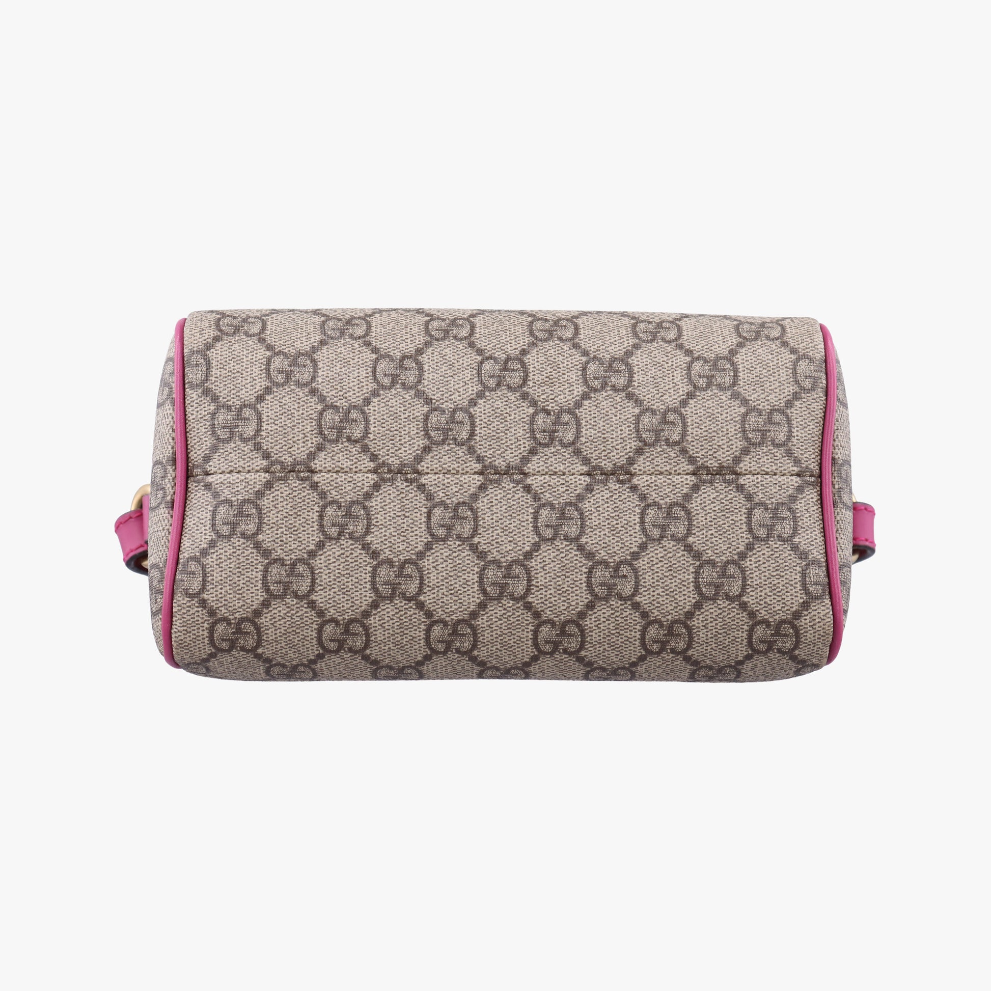 GG SUPREME Beige x Red x Pink PVC coated canvas×leather 432123 B019791425GGスプリーム ベージュ×レッド×ピンク PVCコーティングキャンバス×レザー 432123 B019791425