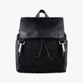 Logo motif Black nylon×leather 003.02 ロゴモチーフ ブラック ナイロン×レザー 003.02 