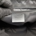 Logo motif Black nylon×leather 003.02 ロゴモチーフ ブラック ナイロン×レザー 003.02 