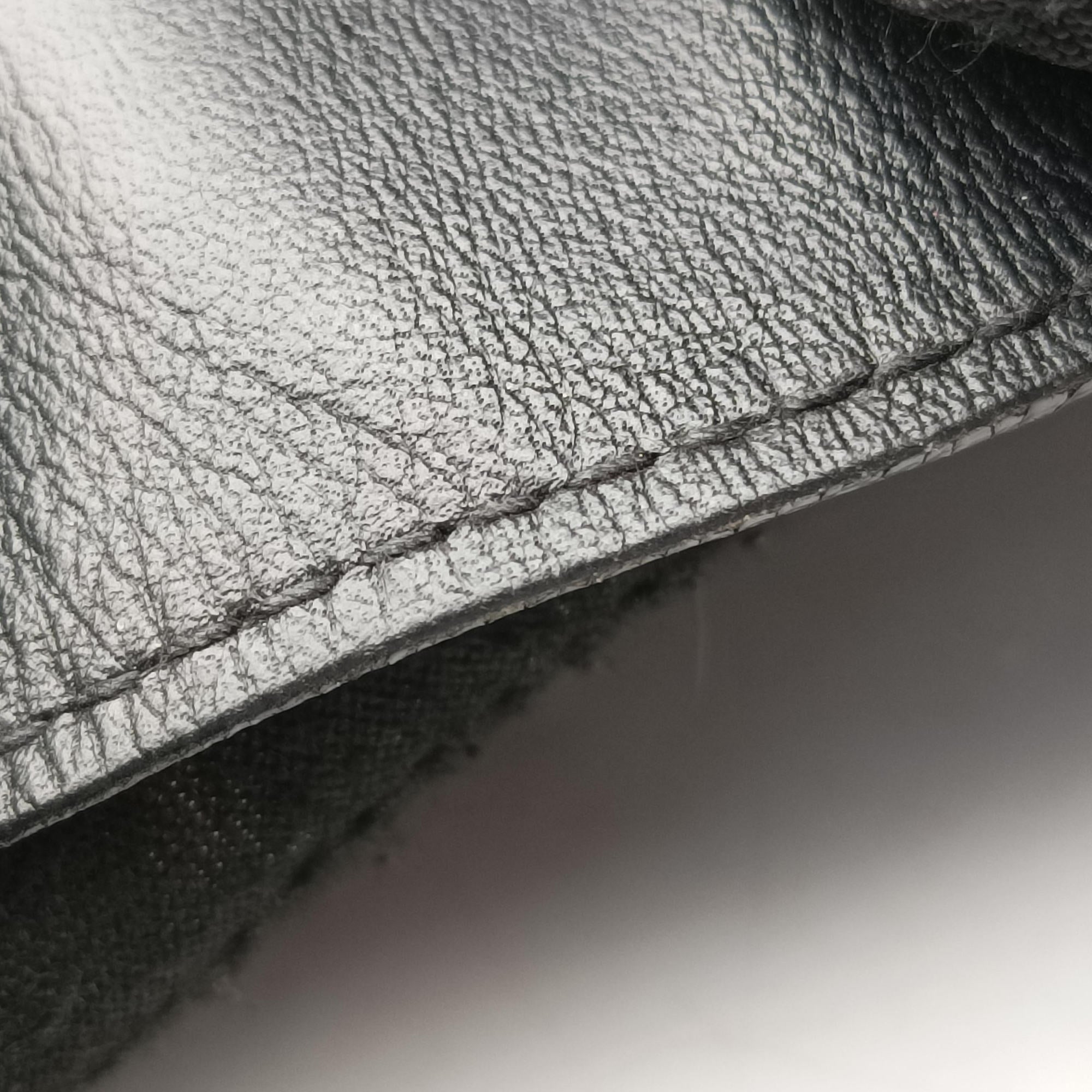 Logo motif Black nylon×leather 003.02 ロゴモチーフ ブラック ナイロン×レザー 003.02 