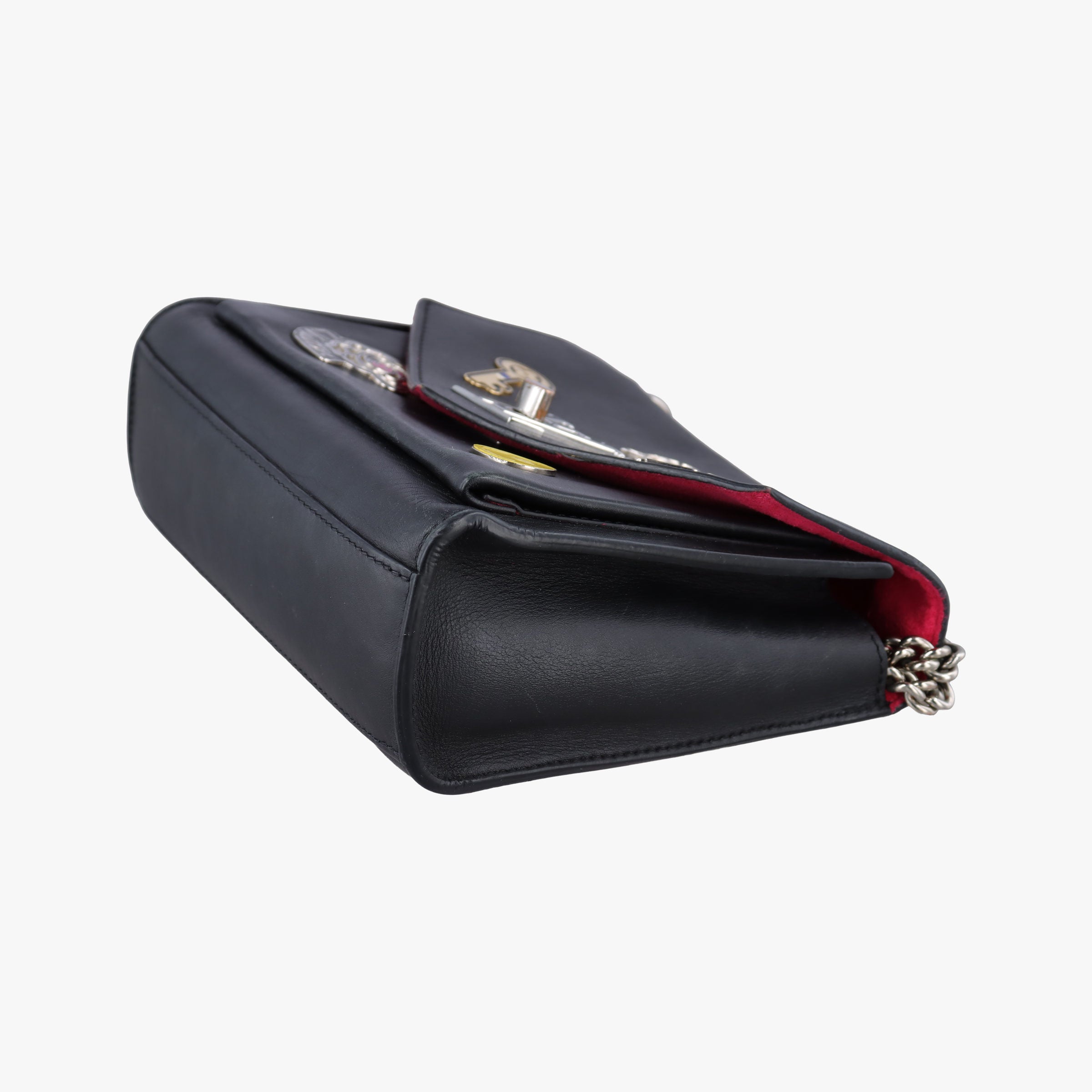 Mylockme Pin BB Black×multicolor leather AR2188 IC Chipマイロックミー ピン BB ブラック×マルチカラー レザー AR2188 ICチップ