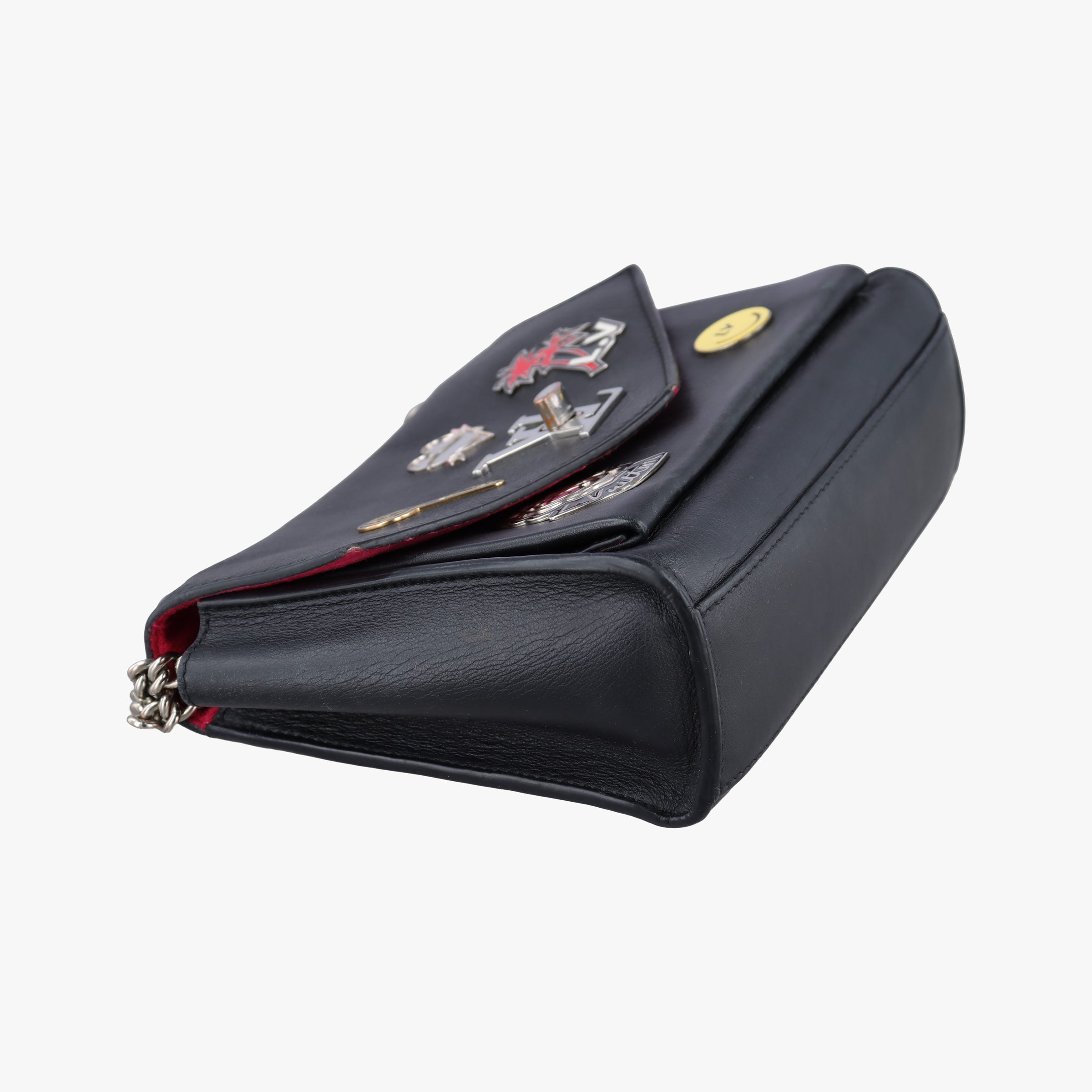 Mylockme Pin BB Black×multicolor leather AR2188 IC Chipマイロックミー ピン BB ブラック×マルチカラー レザー AR2188 ICチップ