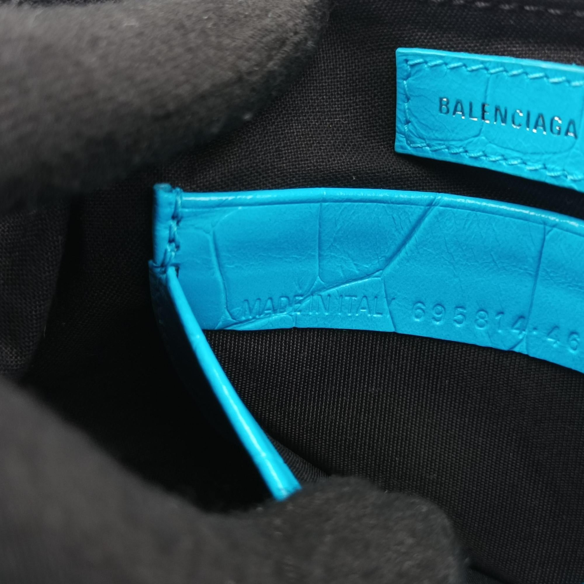 Le Cagole Blue Leather 695814.4624.R.584046ルカゴール ブルー レザー 695814.4624.R.584046