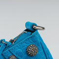Le Cagole Blue Leather 695814.4624.R.584046ルカゴール ブルー レザー 695814.4624.R.584046