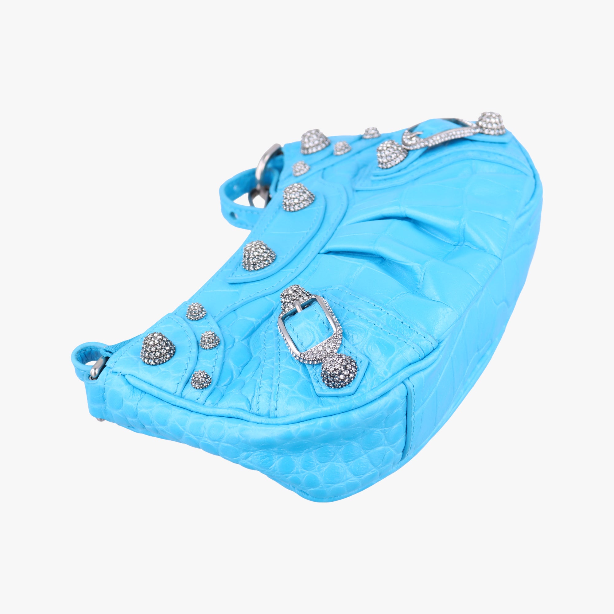 Le Cagole Blue Leather 695814.4624.R.584046ルカゴール ブルー レザー 695814.4624.R.584046