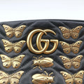 GG Marmont Animalier Black Leather 447632 D022503777GG マーモント アニマリエ ブラック レザー 447632 D022503777
