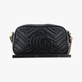 GG Marmont Animalier Black Leather 447632 D022503777GG マーモント アニマリエ ブラック レザー 447632 D022503777