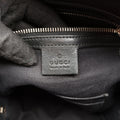 GG Supreme Black PVC coated canvas x Leather 478324 E022330433GGスプリーム ブラック PVCコーティングキャンバス x レザー 478324 E022330433