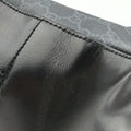 GG Supreme Black PVC coated canvas x Leather 478324 E022330433GGスプリーム ブラック PVCコーティングキャンバス x レザー 478324 E022330433