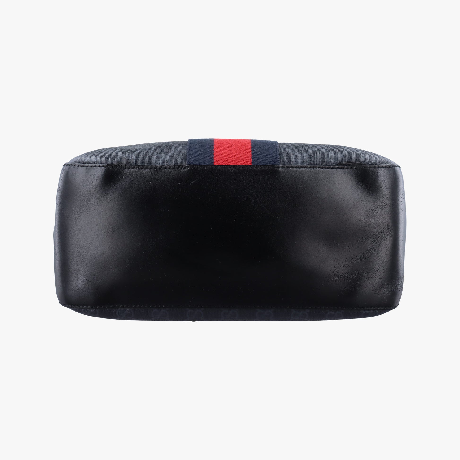 GG Supreme Black PVC coated canvas x Leather 478324 E022330433GGスプリーム ブラック PVCコーティングキャンバス x レザー 478324 E022330433