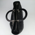 Lady Dior Black lambskin 16-MA-0049レディディオール ブラック ラムスキン 16-MA-0049
