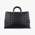 Lady Dior Black lambskin 16-MA-0049レディディオール ブラック ラムスキン 16-MA-0049