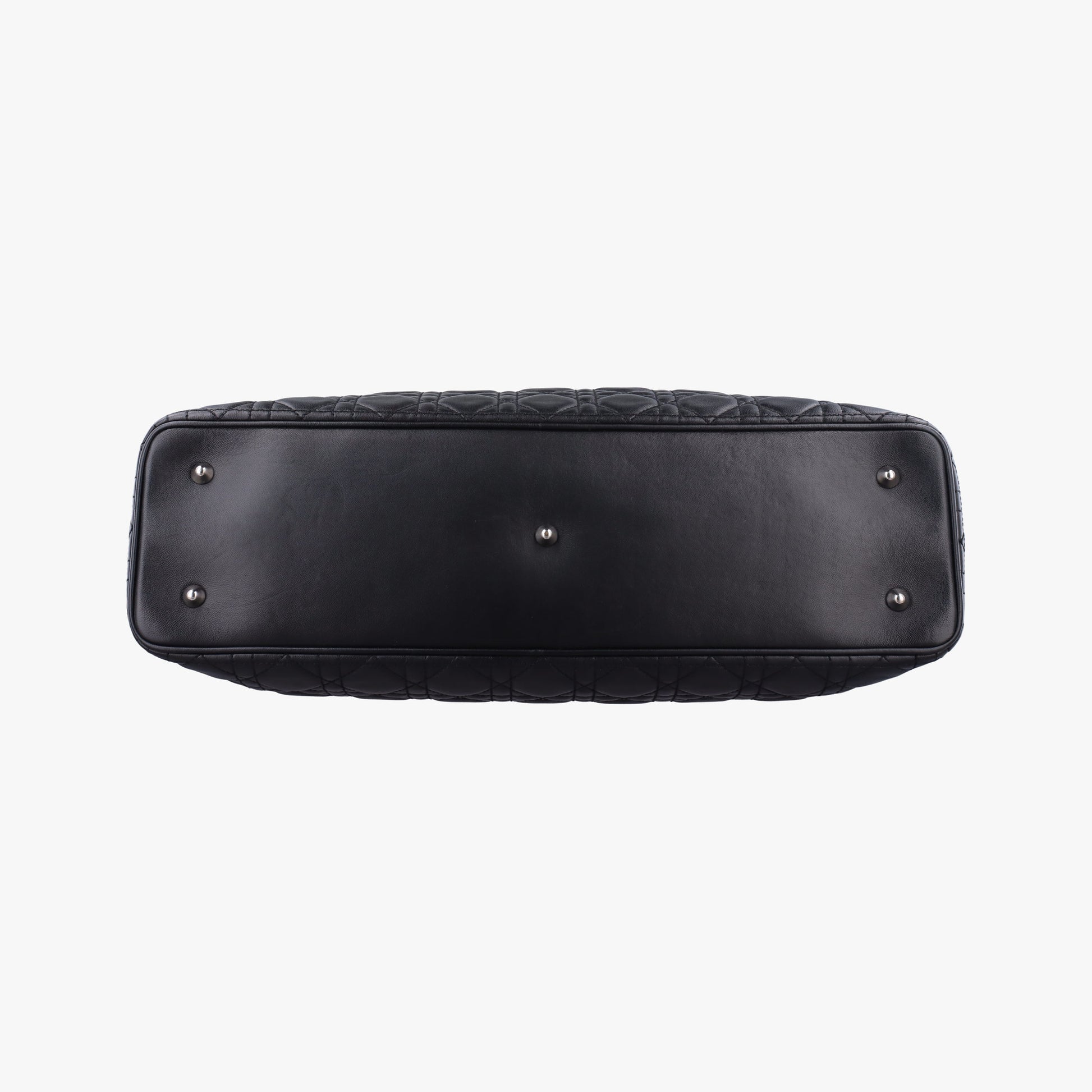 Lady Dior Black lambskin 16-MA-0049レディディオール ブラック ラムスキン 16-MA-0049