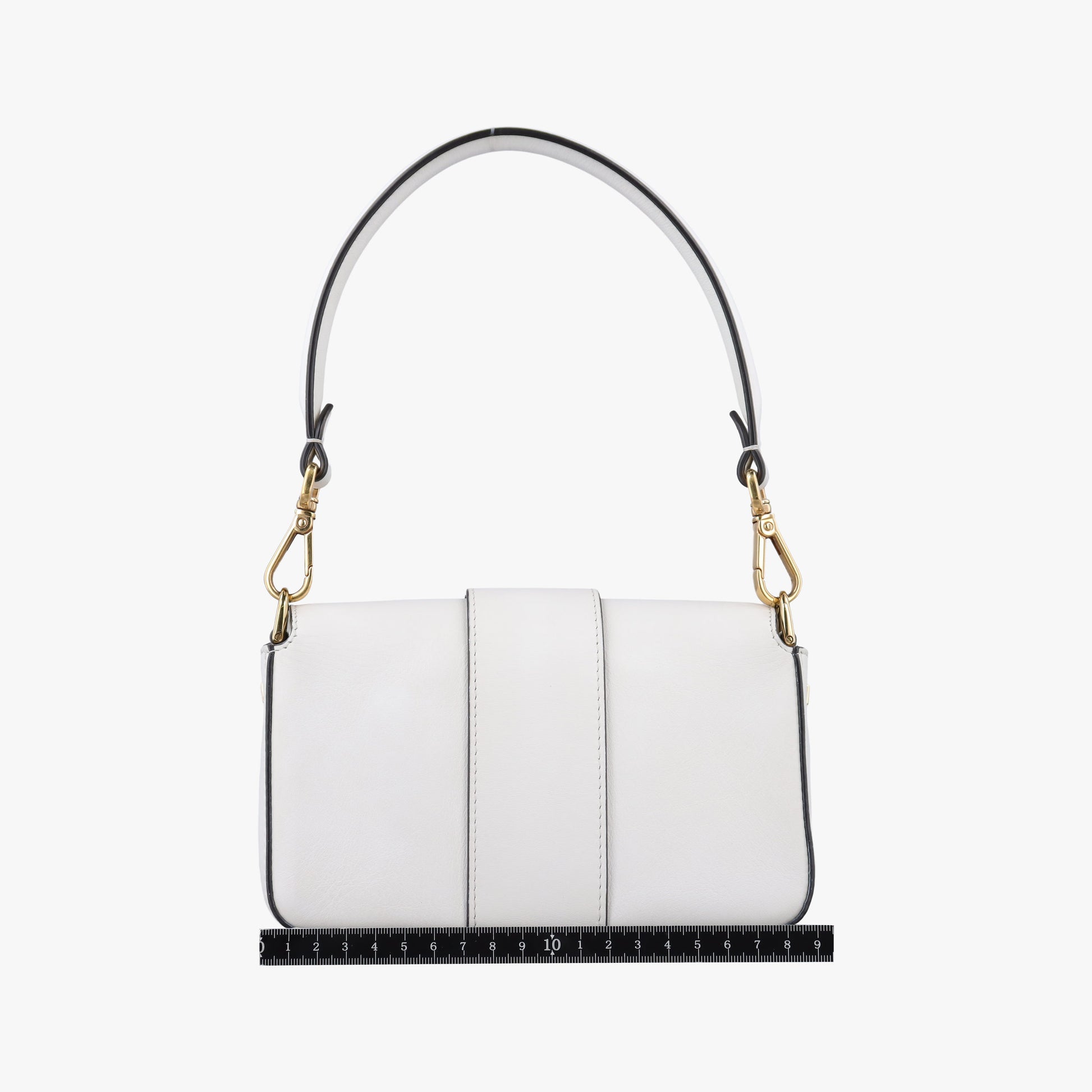 Fendace Brooch Mini Baguette White Leather 8BS066 8BS066-AJT6-228-10429フェンダース ブローチ ミニバゲット ホワイト レザー 8BS066 8BS066-AJT6-228-10429