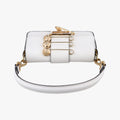 Fendace Brooch Mini Baguette White Leather 8BS066 8BS066-AJT6-228-10429フェンダース ブローチ ミニバゲット ホワイト レザー 8BS066 8BS066-AJT6-228-10429