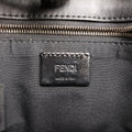FF Logo Baguette slim Black x Gray canvas×Leather 7M0295 7M0295 A9ZL 218-0059FFロゴ バゲット スリム ブラック×グレー キャンバス ×レザー 7M0295 7M0295 A9ZL 218-0059