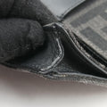 FF Logo Baguette slim Black x Gray canvas×Leather 7M0295 7M0295 A9ZL 218-0059FFロゴ バゲット スリム ブラック×グレー キャンバス ×レザー 7M0295 7M0295 A9ZL 218-0059