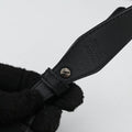FF Logo Baguette slim Black x Gray canvas×Leather 7M0295 7M0295 A9ZL 218-0059FFロゴ バゲット スリム ブラック×グレー キャンバス ×レザー 7M0295 7M0295 A9ZL 218-0059
