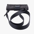 FF Logo Baguette slim Black x Gray canvas×Leather 7M0295 7M0295 A9ZL 218-0059FFロゴ バゲット スリム ブラック×グレー キャンバス ×レザー 7M0295 7M0295 A9ZL 218-0059