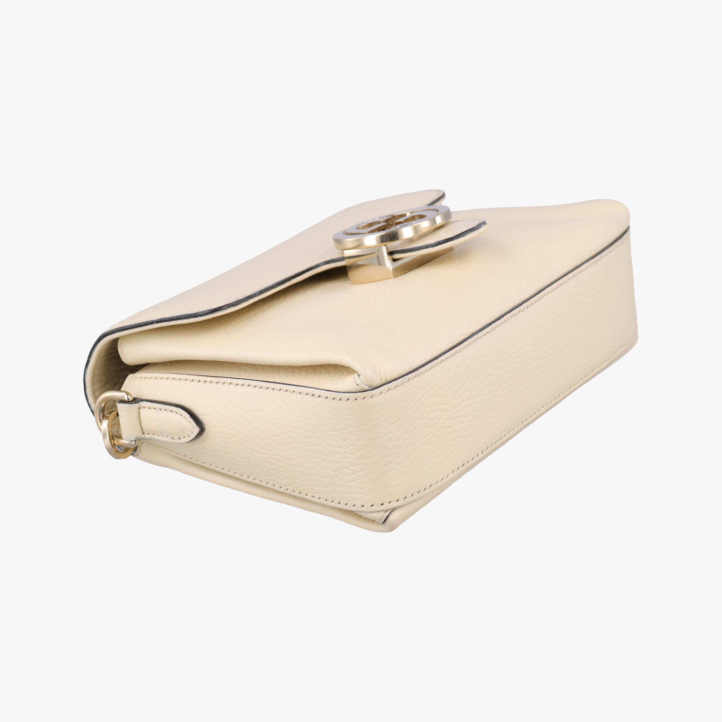 Interlocking G Ivory Leather 607720 A033720386インターロッキングG アイボリー レザー 607720 A033720386