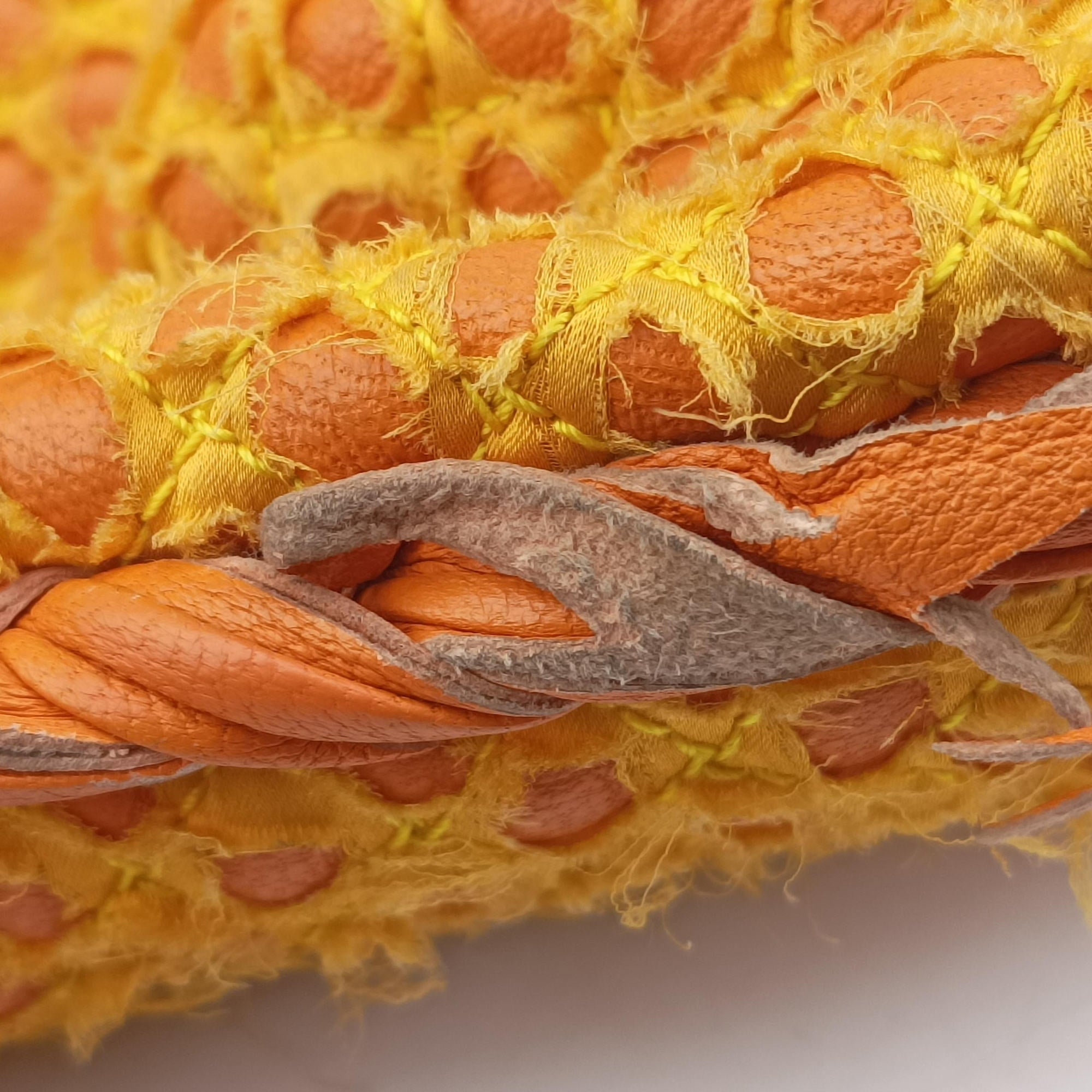 Veneta Yellow lambskin B006045231ヴェネタ イエロー ラムスキン B006045231