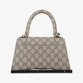 Hourglass Hacker Project Brown PVC coated canvas 681697 C036235430アワーグラス ハッカープロジェクト ブラウン PVCコーティングキャンバス 681697 C036235430