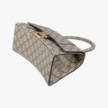 Hourglass Hacker Project Brown PVC coated canvas 681697 C036235430アワーグラス ハッカープロジェクト ブラウン PVCコーティングキャンバス 681697 C036235430