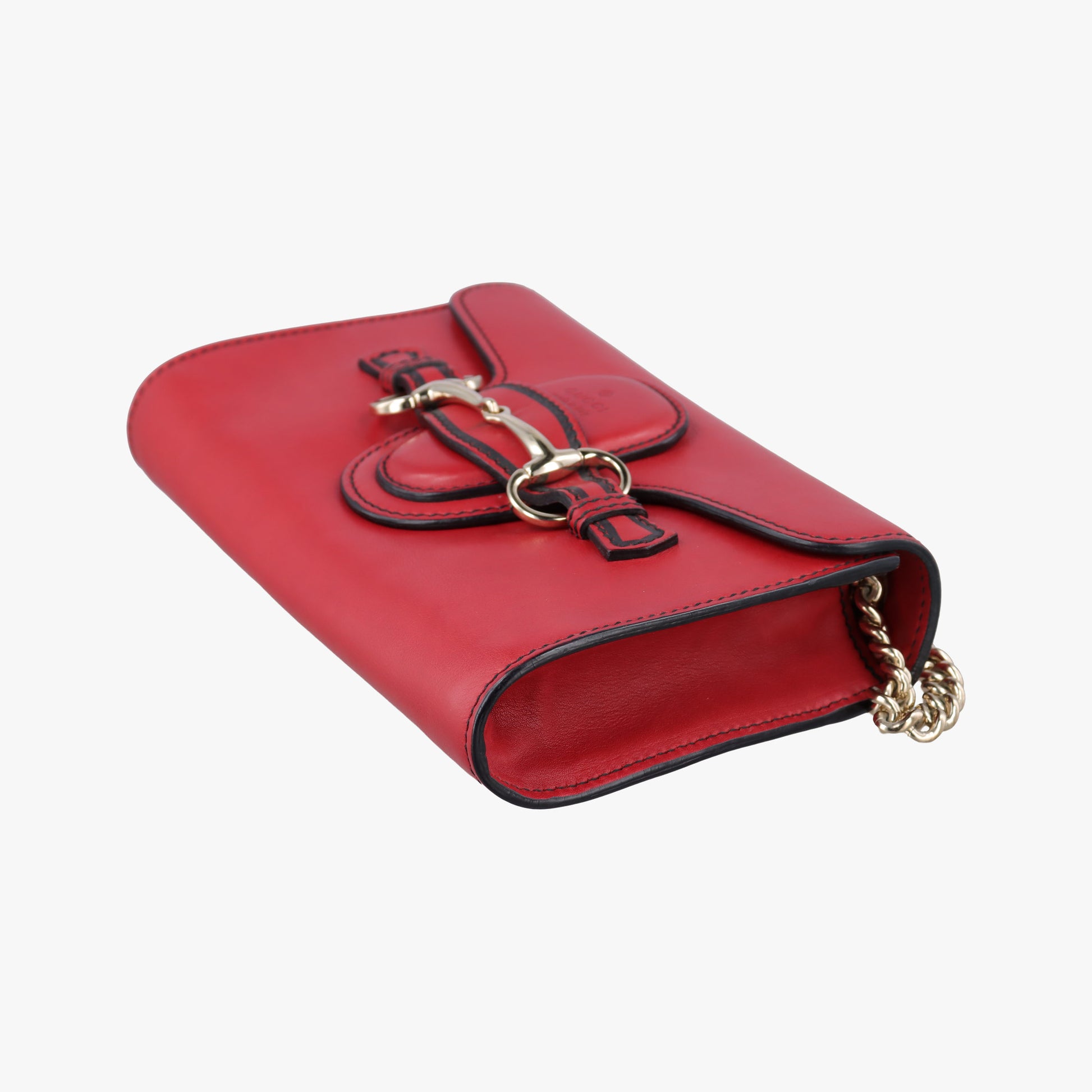 Emily Red Leather 283063 A010826132エミリー レッド レザー 283063 A010826132