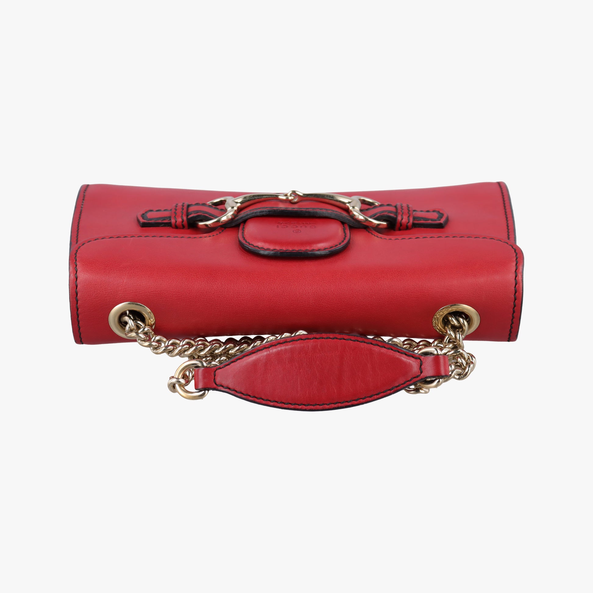 Emily Red Leather 283063 A010826132エミリー レッド レザー 283063 A010826132