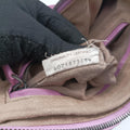 NODINI Intrecciato Purple lambskin B07187348Wノディーニ イントレチャート パープル ラムスキン B07187348W