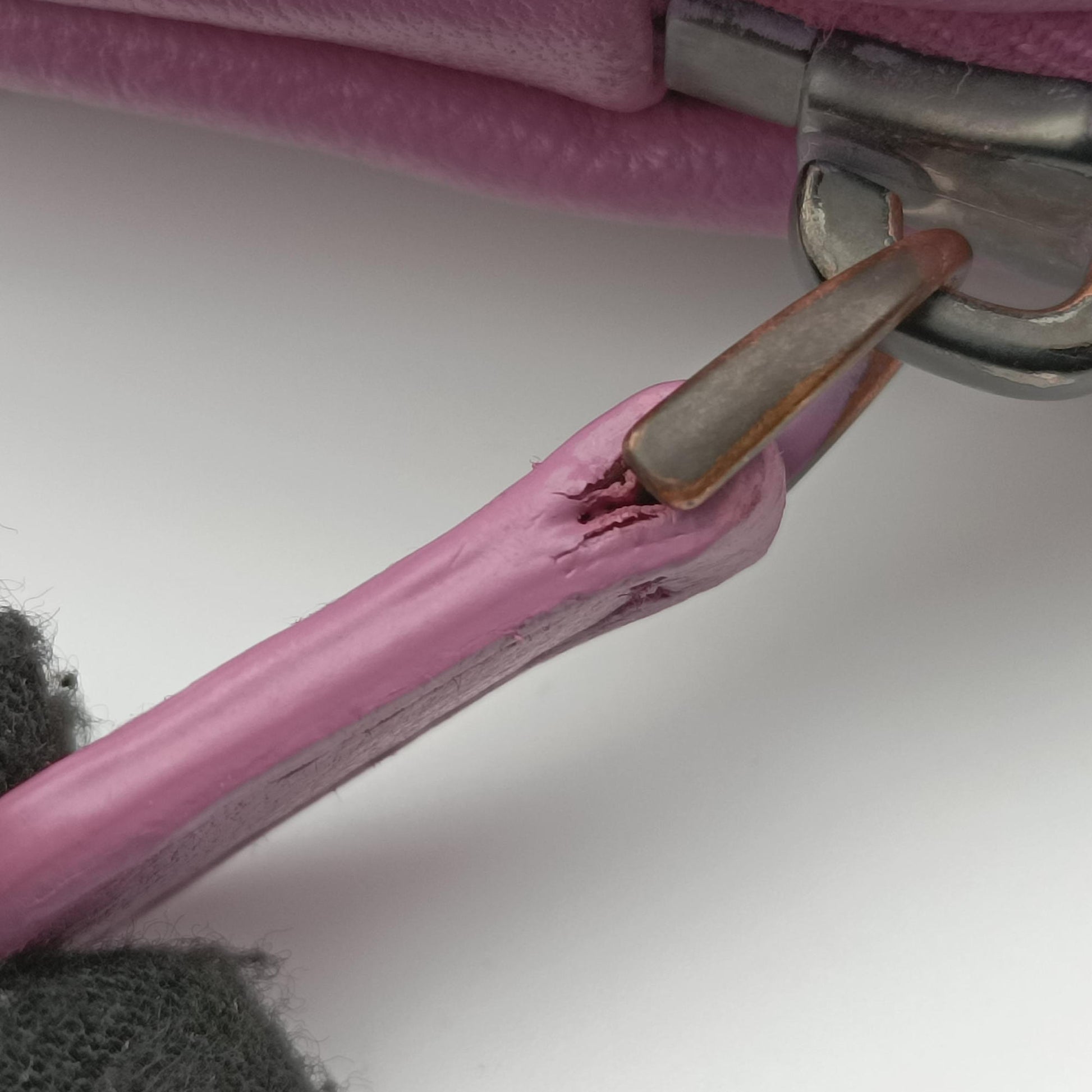 NODINI Intrecciato Purple lambskin B07187348Wノディーニ イントレチャート パープル ラムスキン B07187348W