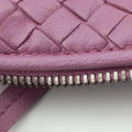 NODINI Intrecciato Purple lambskin B07187348Wノディーニ イントレチャート パープル ラムスキン B07187348W