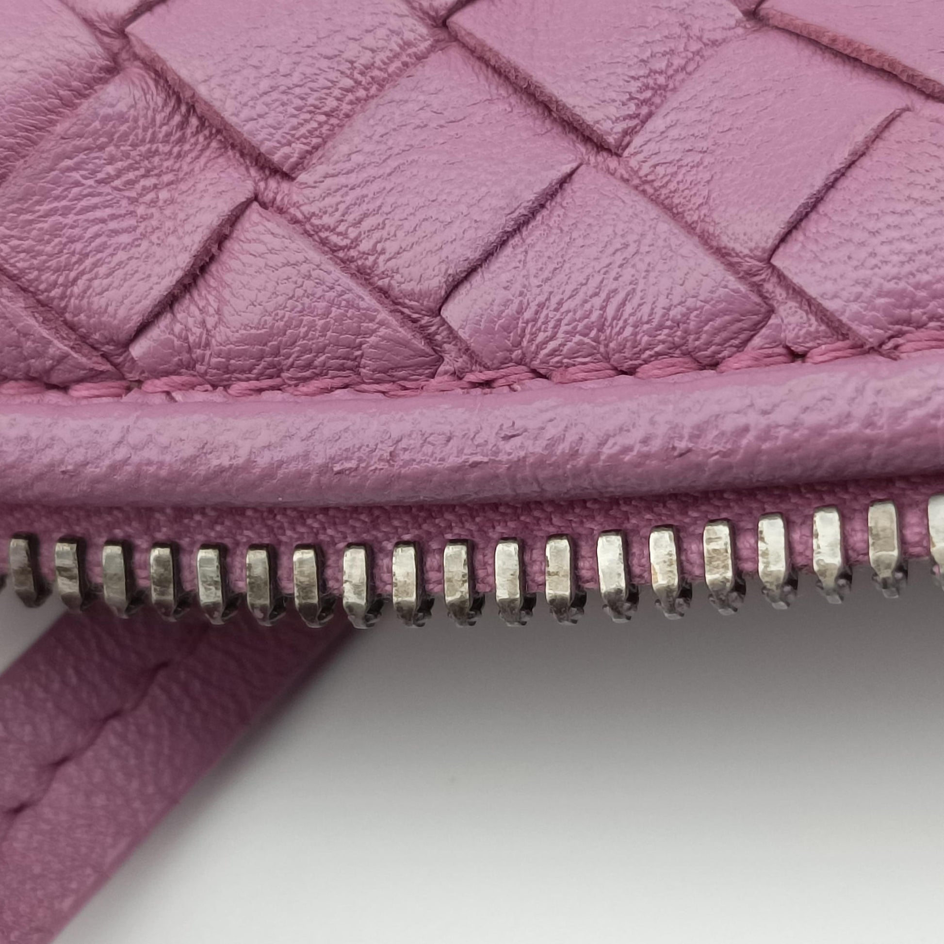 NODINI Intrecciato Purple lambskin B07187348Wノディーニ イントレチャート パープル ラムスキン B07187348W