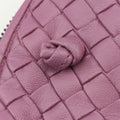 NODINI Intrecciato Purple lambskin B07187348Wノディーニ イントレチャート パープル ラムスキン B07187348W