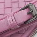 NODINI Intrecciato Purple lambskin B07187348Wノディーニ イントレチャート パープル ラムスキン B07187348W