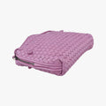 NODINI Intrecciato Purple lambskin B07187348Wノディーニ イントレチャート パープル ラムスキン B07187348W