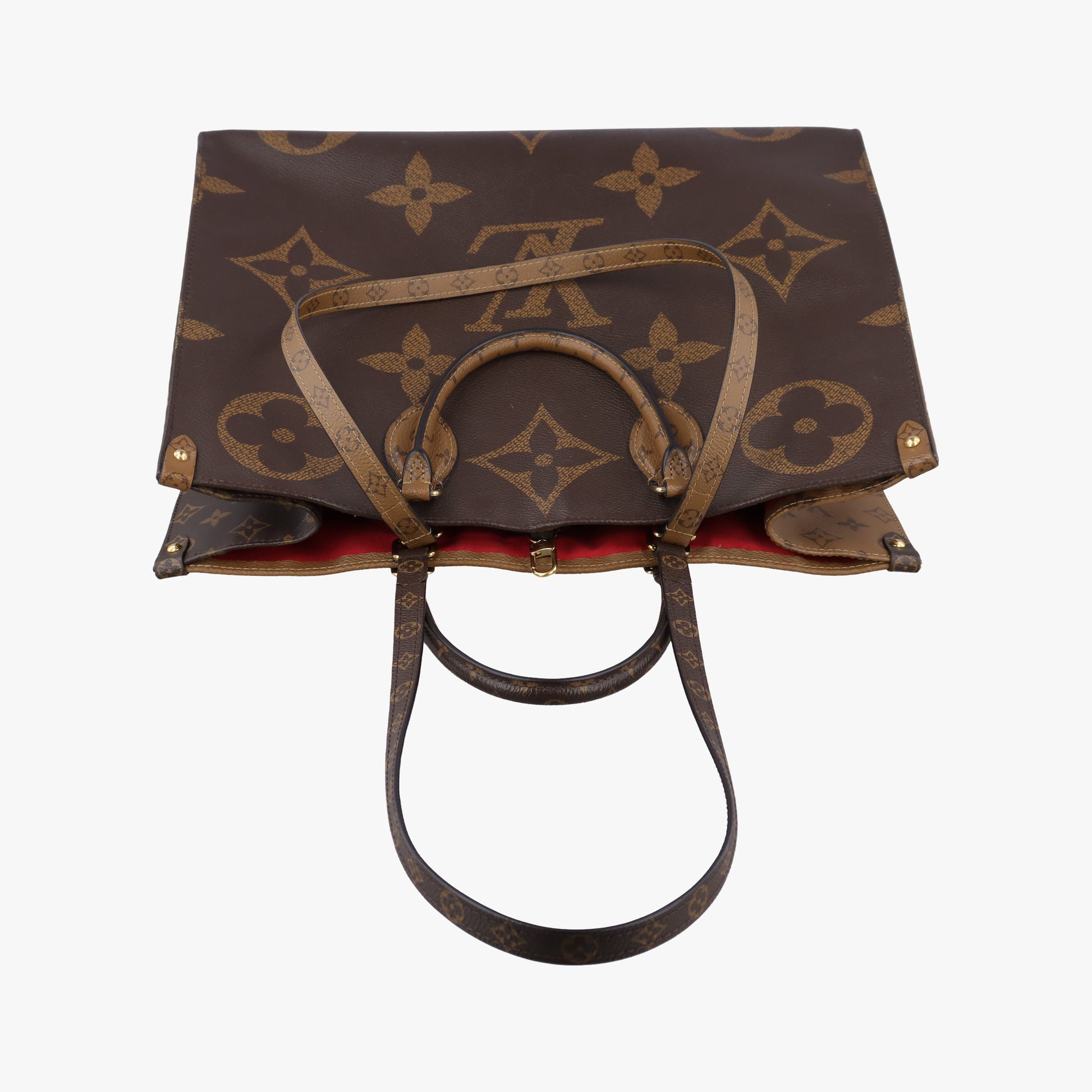 On the Go GM Monogram/Brown Monogram Canvas M44576 NZ3179 IC ChipオンザゴーGM モノグラム/ブラウン モノグラム キャンバス M44576 NZ3179 ICチップ