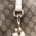 Jackie Brown×White Leather×PVC coated canvas 203493 D4507439ジャッキー ブラウン×ホワイト レザー×PVCコーティングキャンバス 203493 D4507439
