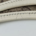 Jackie Brown×White Leather×PVC coated canvas 203493 D4507439ジャッキー ブラウン×ホワイト レザー×PVCコーティングキャンバス 203493 D4507439