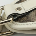Jackie Brown×White Leather×PVC coated canvas 203493 D4507439ジャッキー ブラウン×ホワイト レザー×PVCコーティングキャンバス 203493 D4507439
