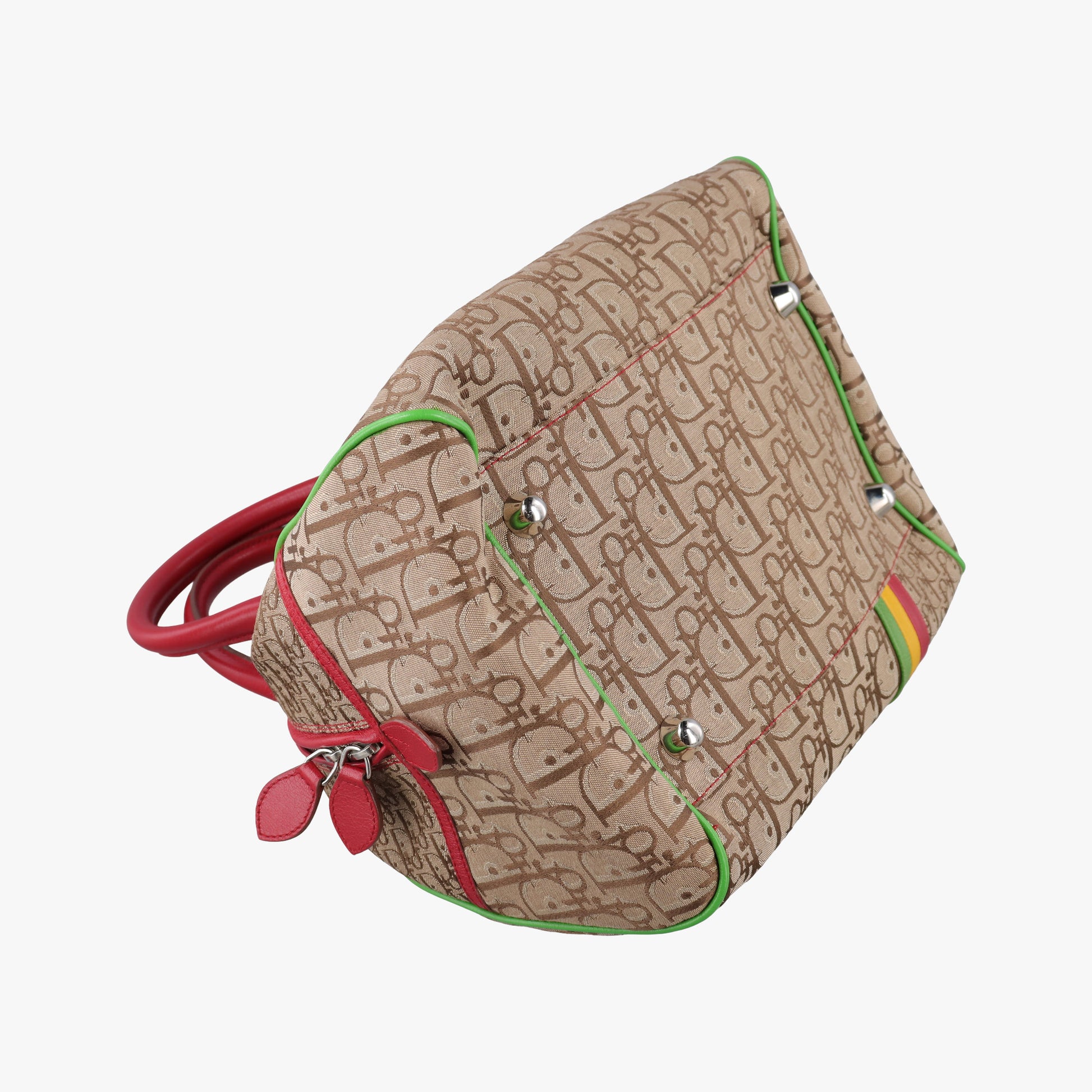 Rasta Trotter beige×Multicolour canvas×Leather 08RU 0064ラスタ トロッター ベージュ×マルチカラー キャンバス×レザー 08RU 0064