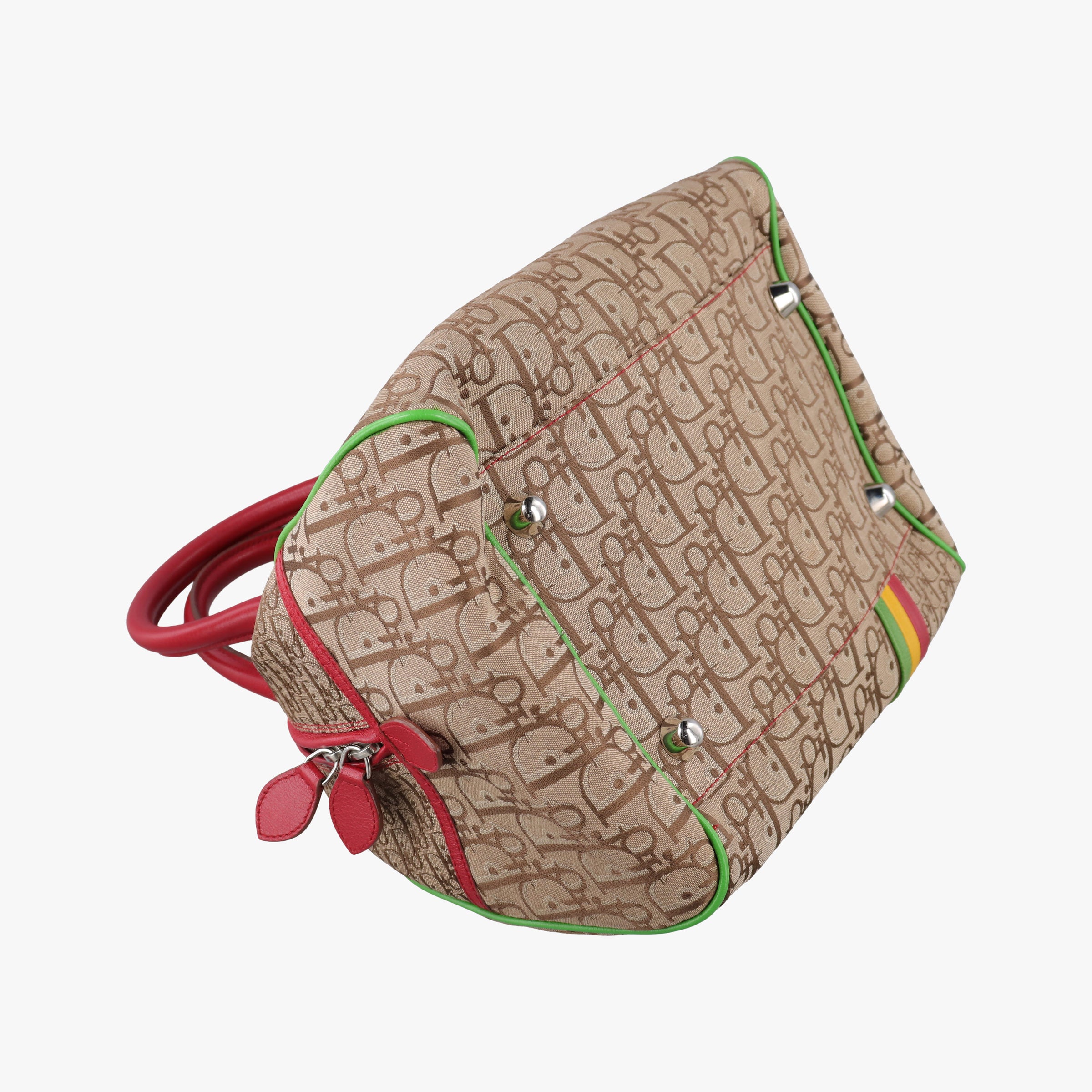 Rasta Trotter beige×Multicolour canvas×Leather 08RU 0064ラスタ トロッター ベージュ×マルチカラー キャンバス×レザー 08RU 0064