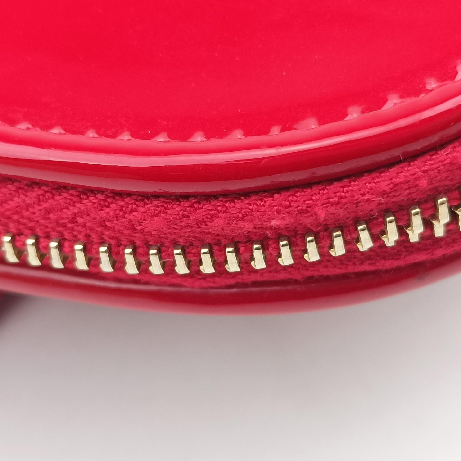 love heart Red Patent 540694 BRS·540694·0618ラブ ハート型 レッド パテント 540694 BRS·540694·0618