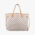 Neverfull MM Azur Damier Canvas N51107 AR3163ネヴァーフルMM アズール ダミエキャンバス N51107 AR3163