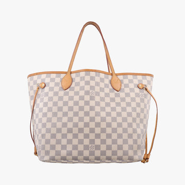Neverfull MM Azur Damier Canvas N51107 AR3163ネヴァーフルMM アズール ダミエキャンバス N51107 AR3163