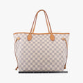 Neverfull MM Azur Damier Canvas N51107 AR3163ネヴァーフルMM アズール ダミエキャンバス N51107 AR3163