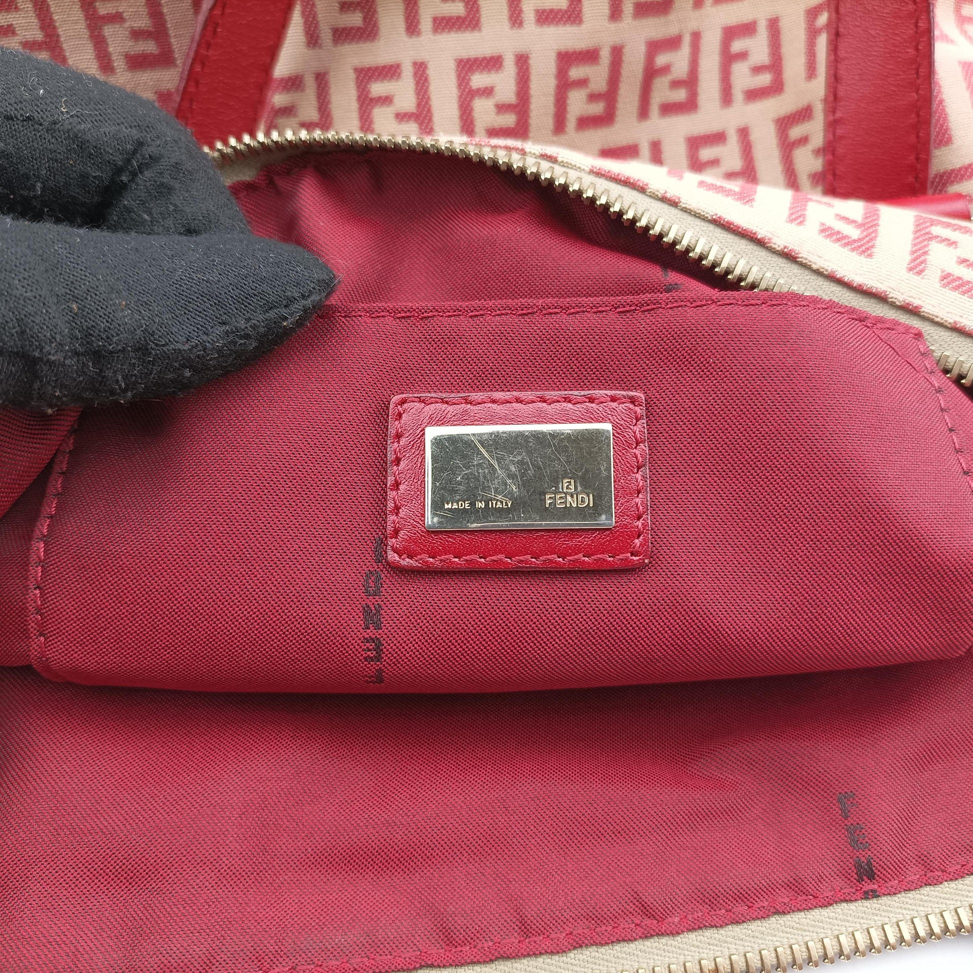 ZucchinoPink × RedCanvas ×  Leather2241-8BH134-LPN-049ズッキーノピンク×  レッドキャンバス× レザー2241-8BH134-LPN-049