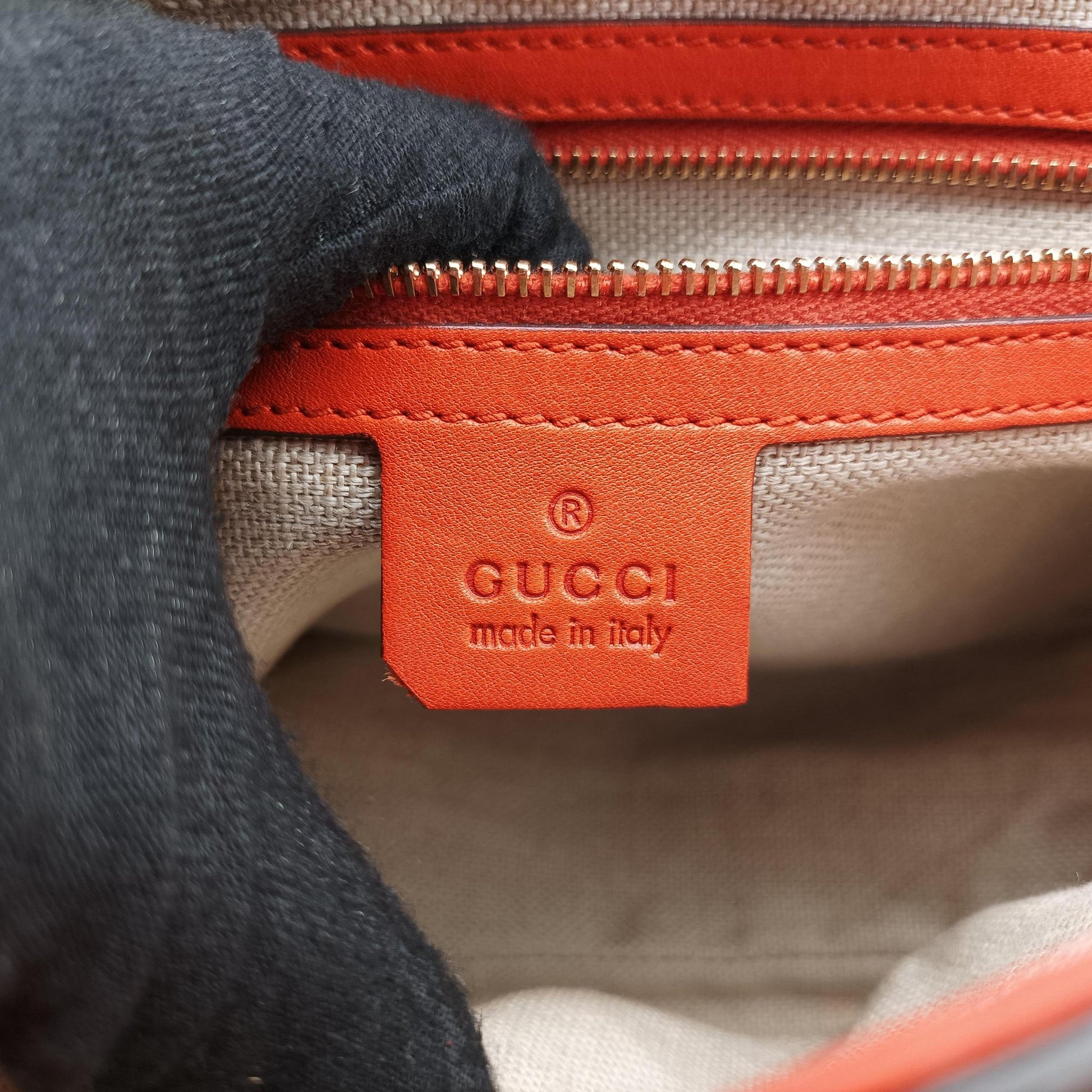 Snaffle Bit Orange Leather 263955 A8801082スナッフルビット オレンジ レザー 263955 A8801082