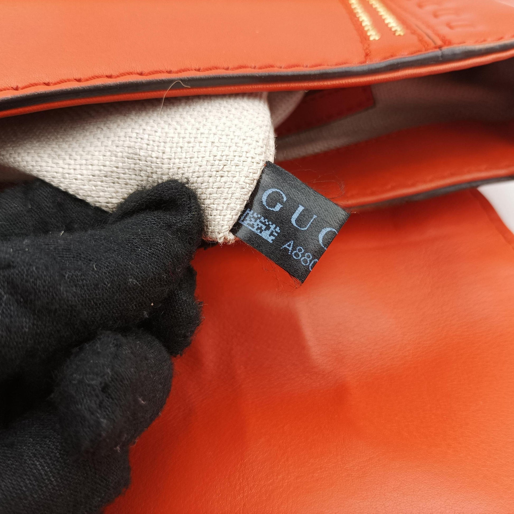 Snaffle Bit Orange Leather 263955 A8801082スナッフルビット オレンジ レザー 263955 A8801082