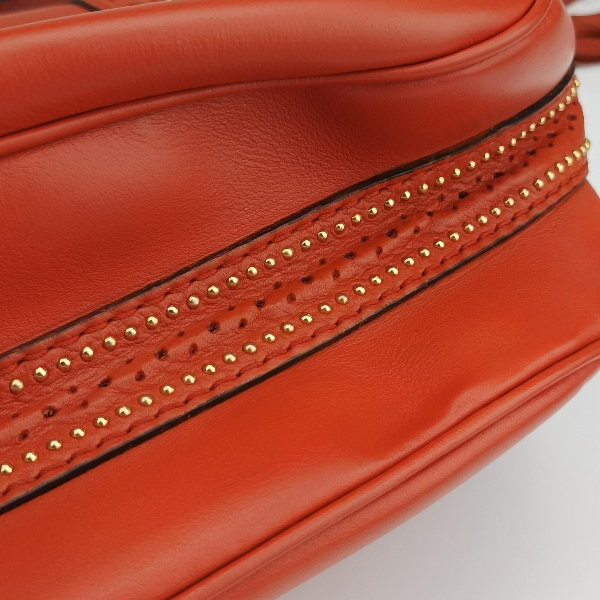 Snaffle Bit Orange Leather 263955 A8801082スナッフルビット オレンジ レザー 263955 A8801082